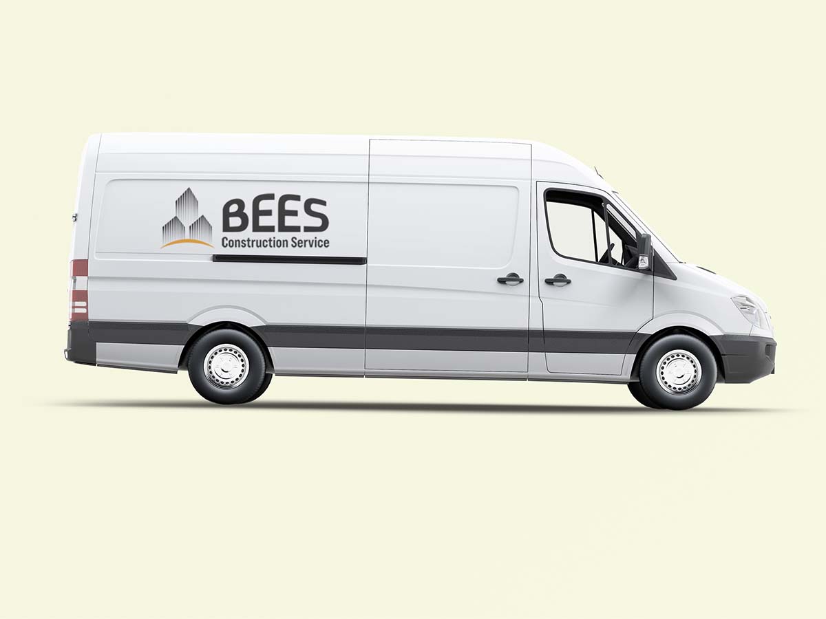 bees-construction-van